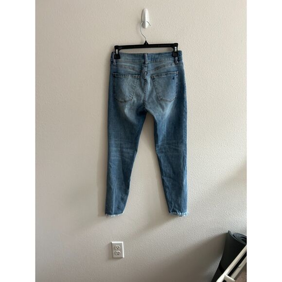 DL1961 Florence Instasculpt Cropped New Town Jeans Size 25 - Picture 2 of 8